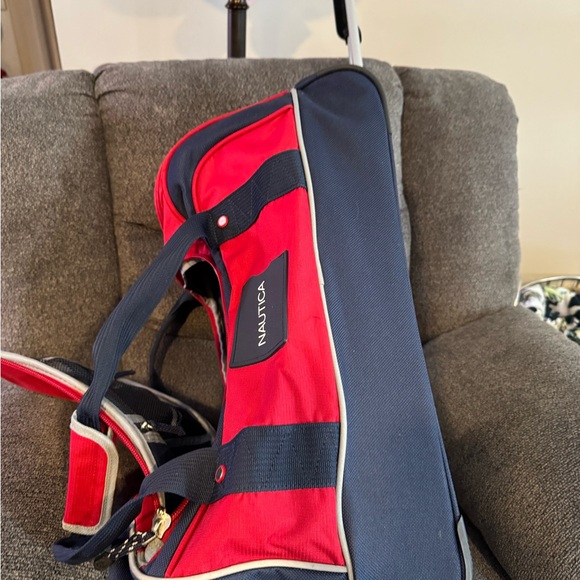 Nautica Red and Navy Men's Bag - Picture 5 of 15